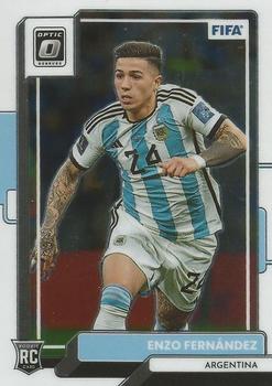 Enzo Fernandez Argentina Panini Donruss Soccer 2022/23 Optic #66